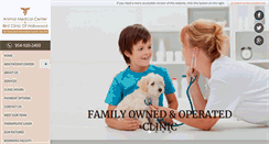 Desktop Screenshot of animalmedicalcenter-hollywood.com